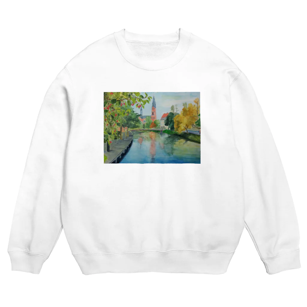 金木犀のウプサラ Crew Neck Sweatshirt