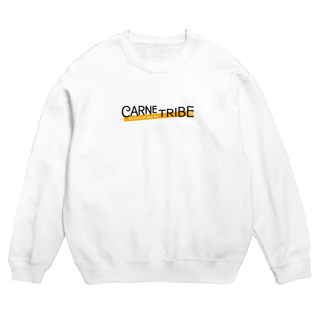 CarneTribe second カルネトライブセカンドクラフトビアバーのCarneTribe カラーロゴ スウェット Crew Neck Sweatshirt