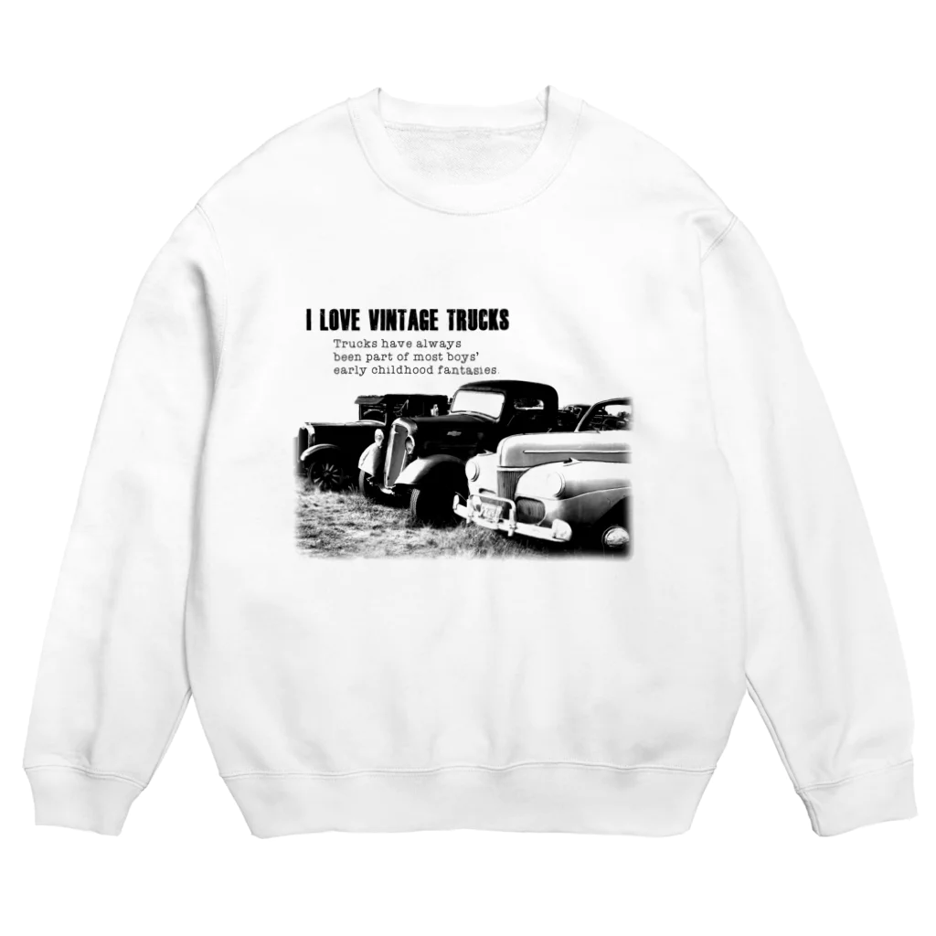 KNS designのレトロトラック Crew Neck Sweatshirt