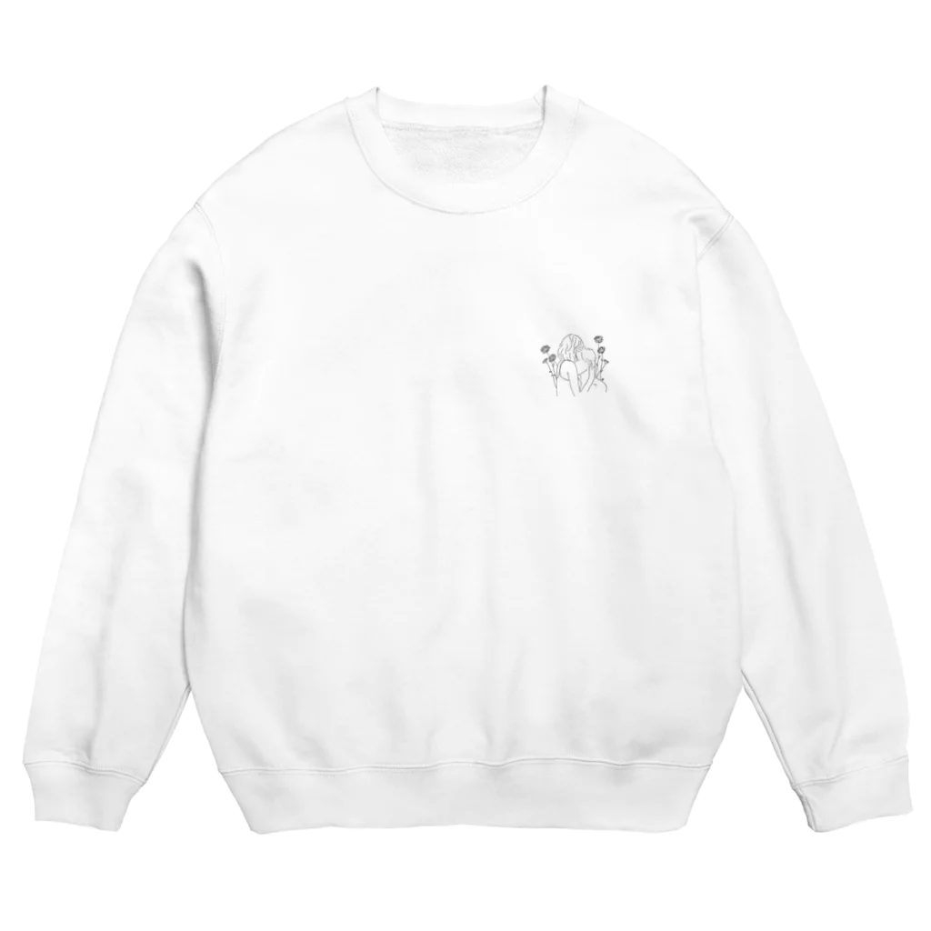 la vita comoda (快適な暮らし。)のシンプルな愛を育むスウェット。 Crew Neck Sweatshirt