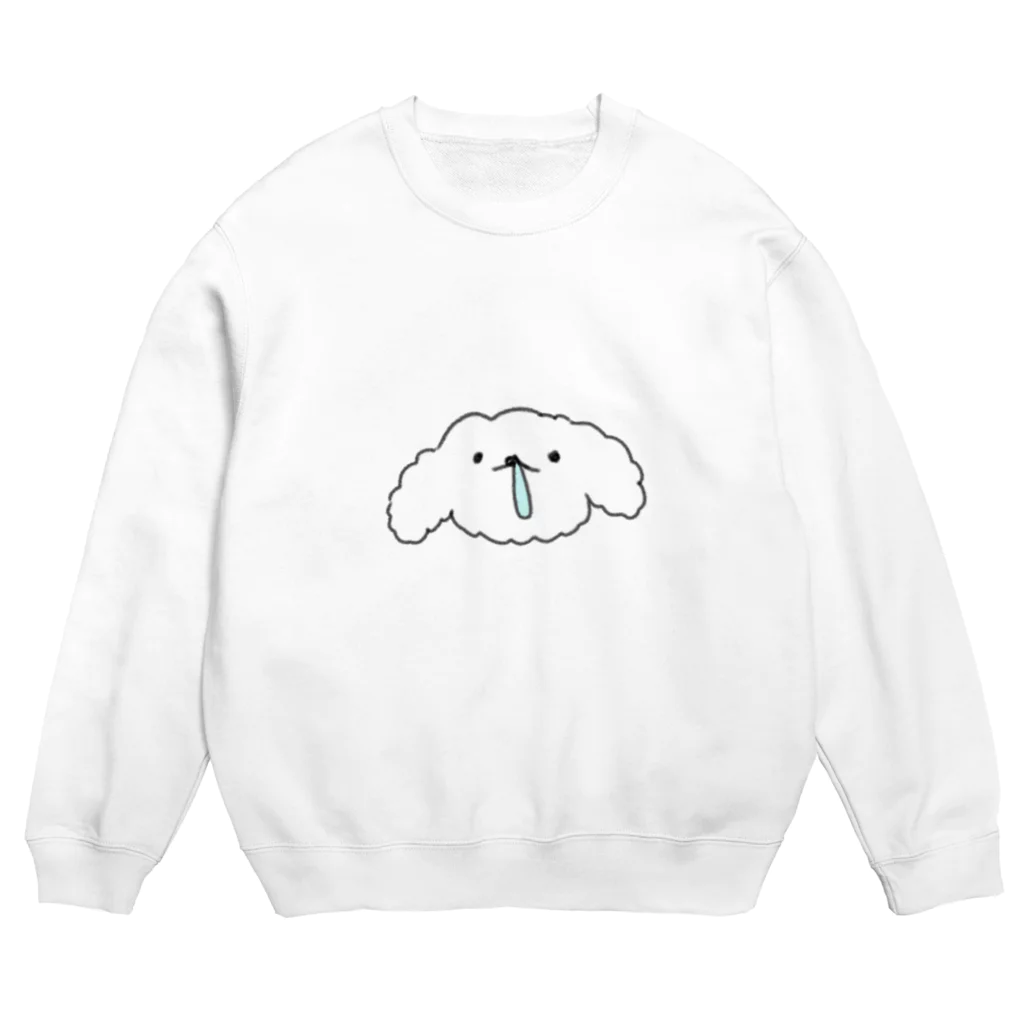 いるるちゃん屋さん（iruruchanyasan）の鼻水 Crew Neck Sweatshirt