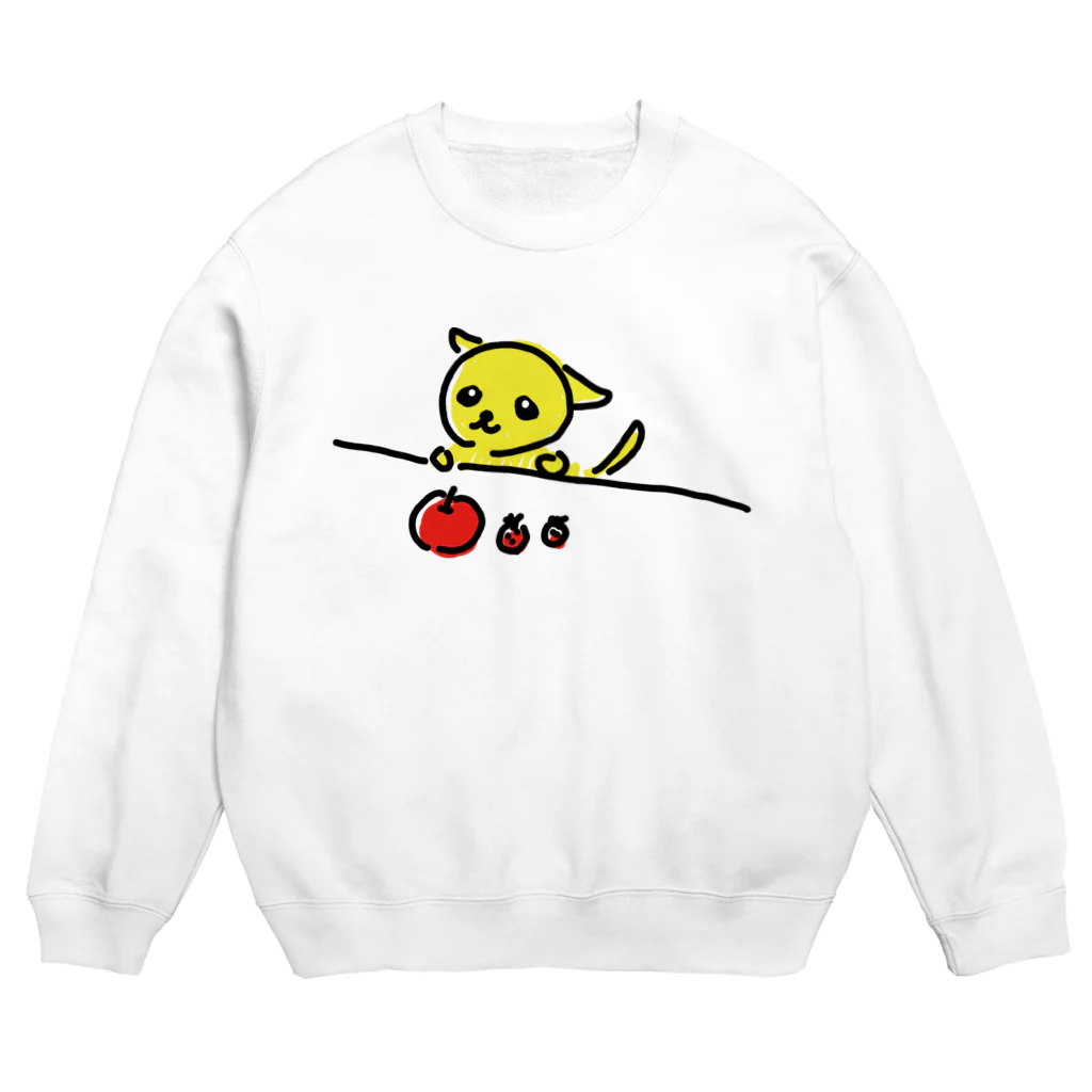 akane_art（茜音工房）のフルーツチワワ Crew Neck Sweatshirt