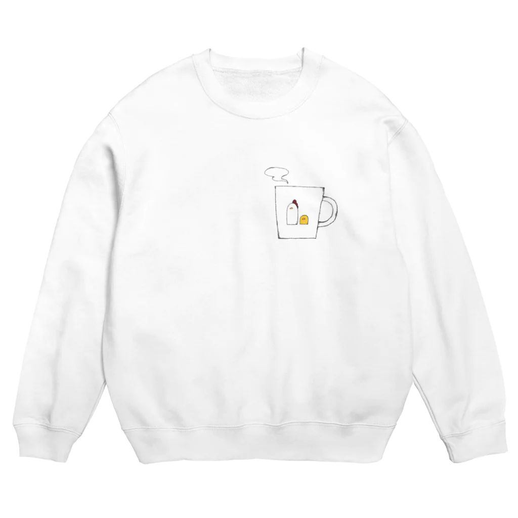 オッジのティータイム(カラー) Crew Neck Sweatshirt