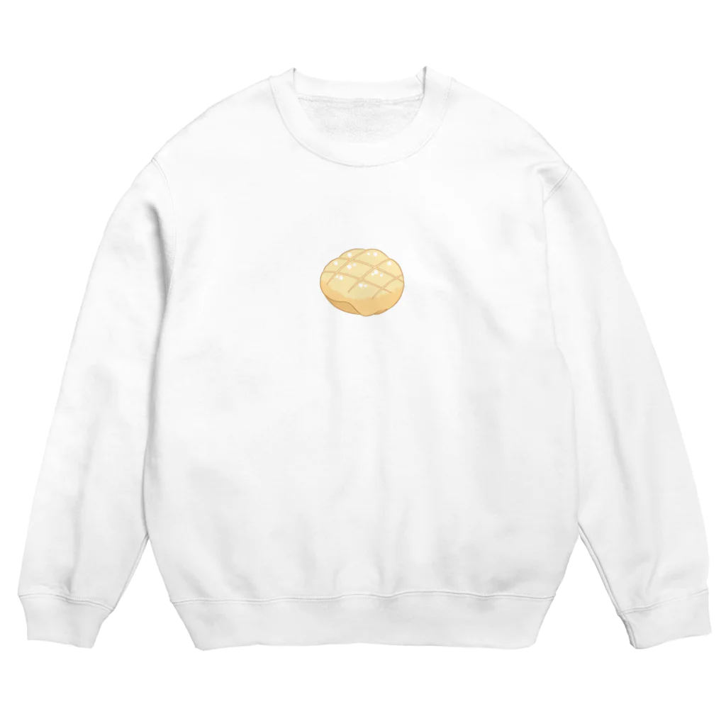 しかぱんのキラキラメロンパン Crew Neck Sweatshirt