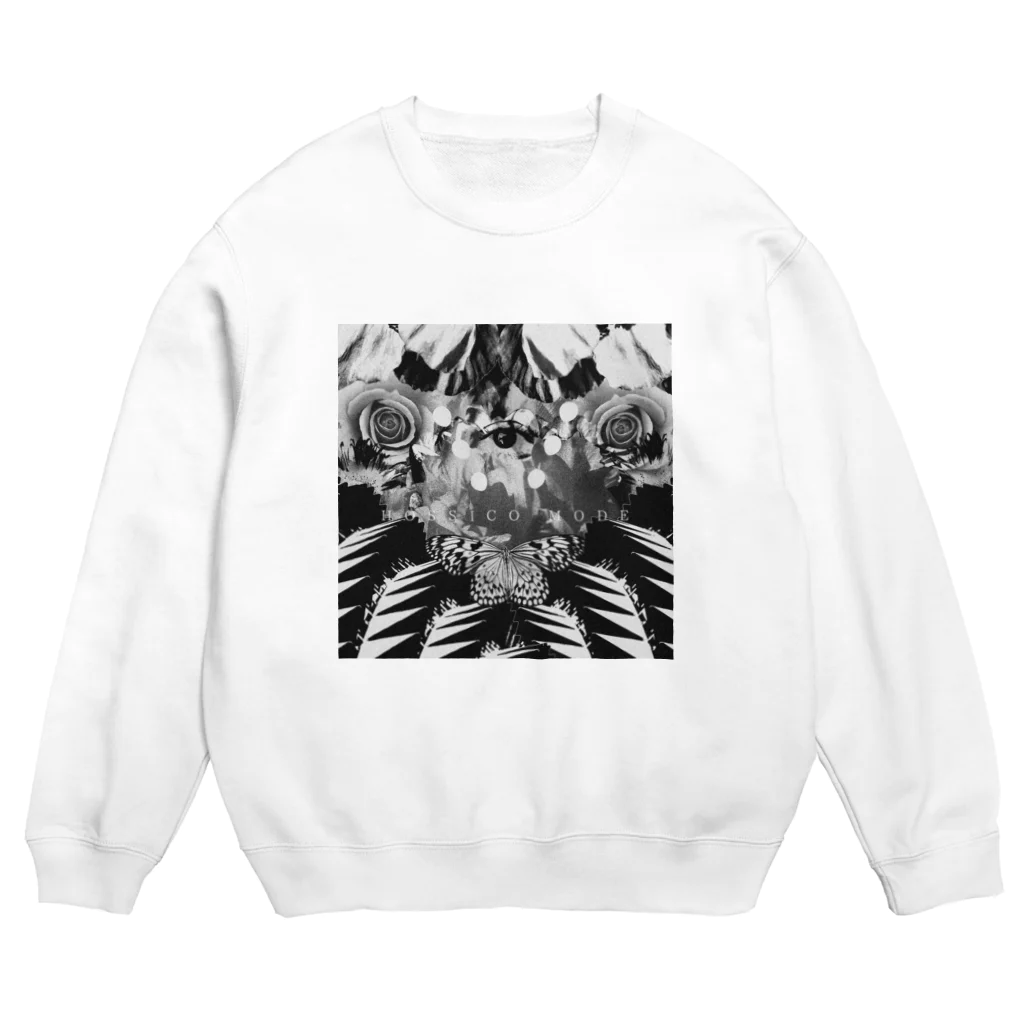 HOSSICO MODE Clothesの幻想の花 Crew Neck Sweatshirt