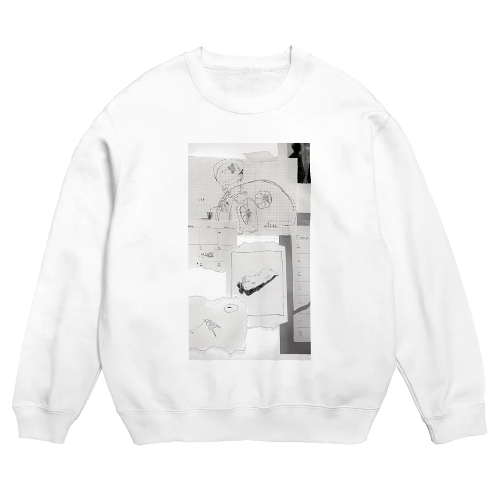 7n.のgather Crew Neck Sweatshirt