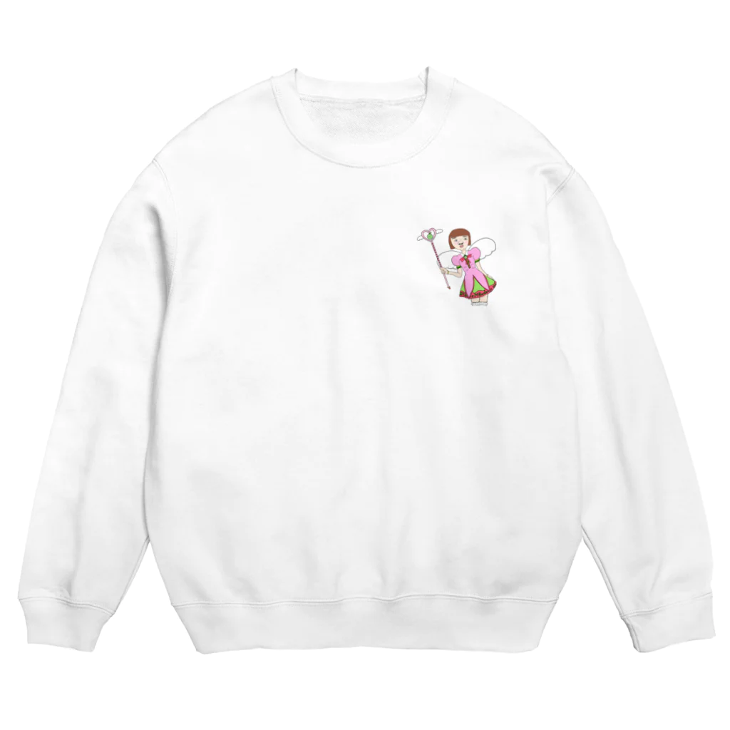 れいなのれいなワンポイントスウェット(魔法少女ver.) Crew Neck Sweatshirt