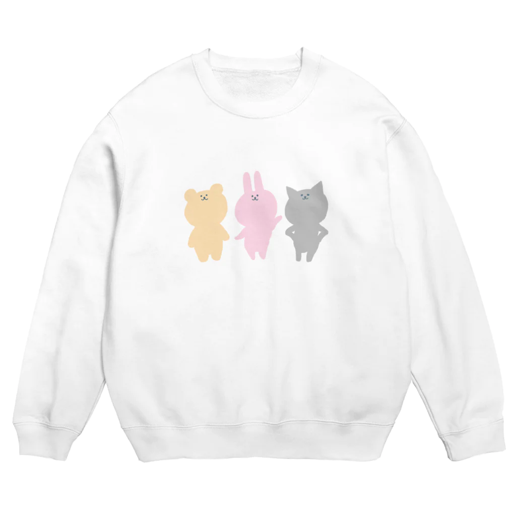 ウサタソのウサタソと仲間たちA Crew Neck Sweatshirt