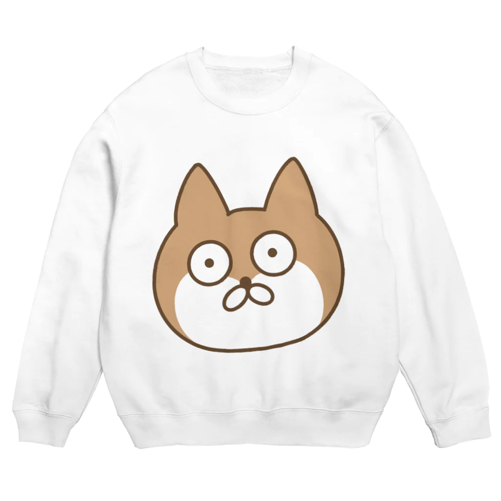 やさしいせかいのぽんこつわんこ Crew Neck Sweatshirt