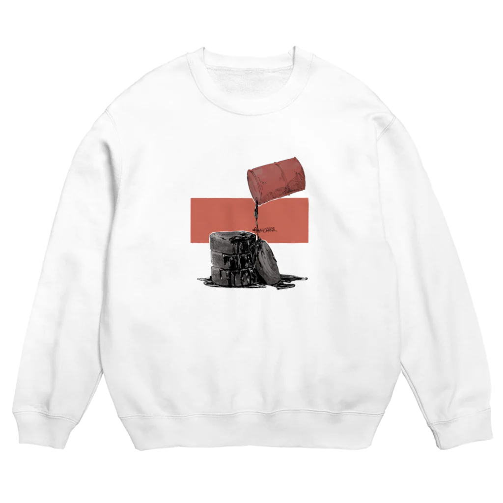 カラナンドのタイヤケーキ Crew Neck Sweatshirt