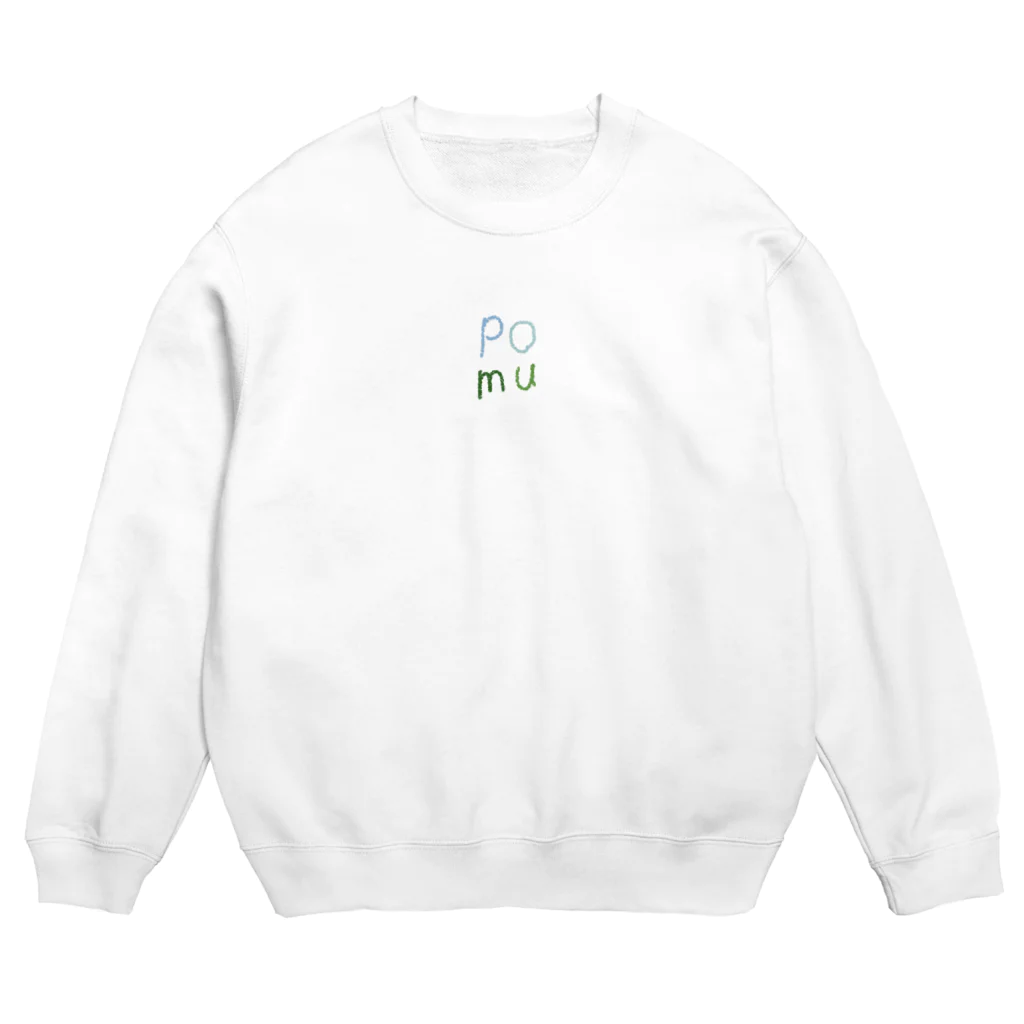 -pomu-のpomu1 Crew Neck Sweatshirt