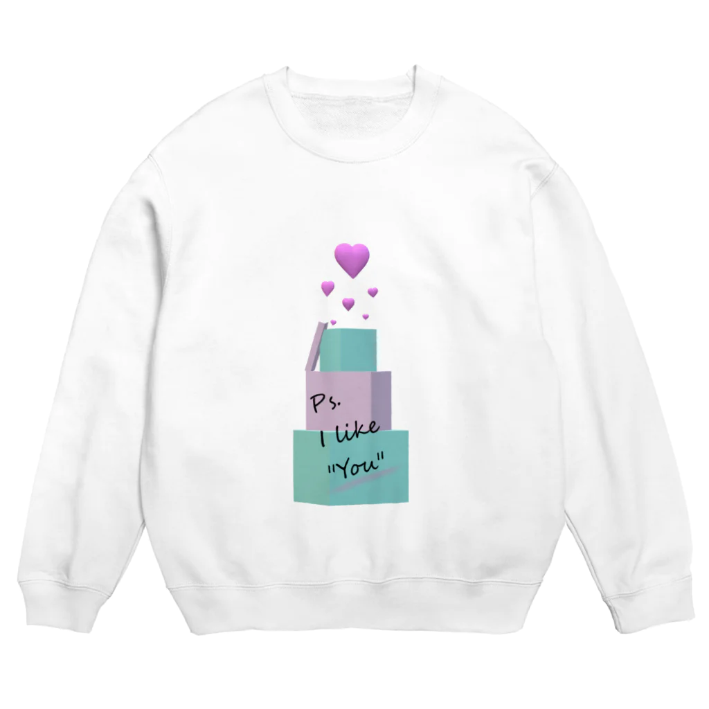 BrightlyのPs. I like "you" Crew Neck Sweatshirt