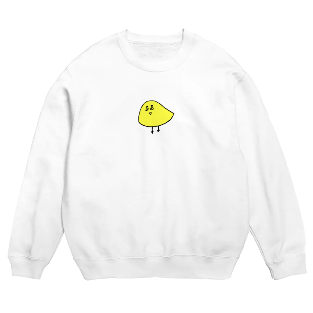 くぼたにんじんのひよこ Crew Neck Sweatshirt