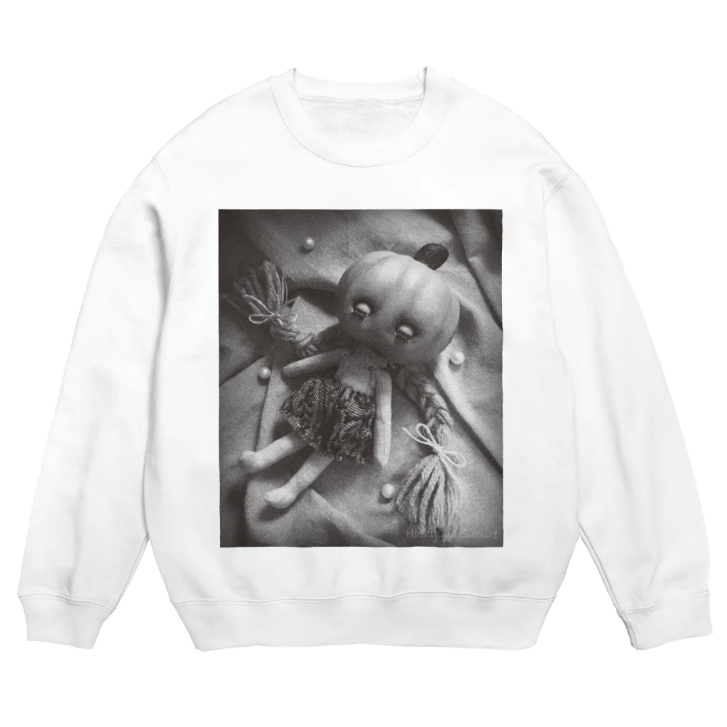 Cast a spell !! by Hoshijima SumireのPumpkin Head（MONO） Crew Neck Sweatshirt