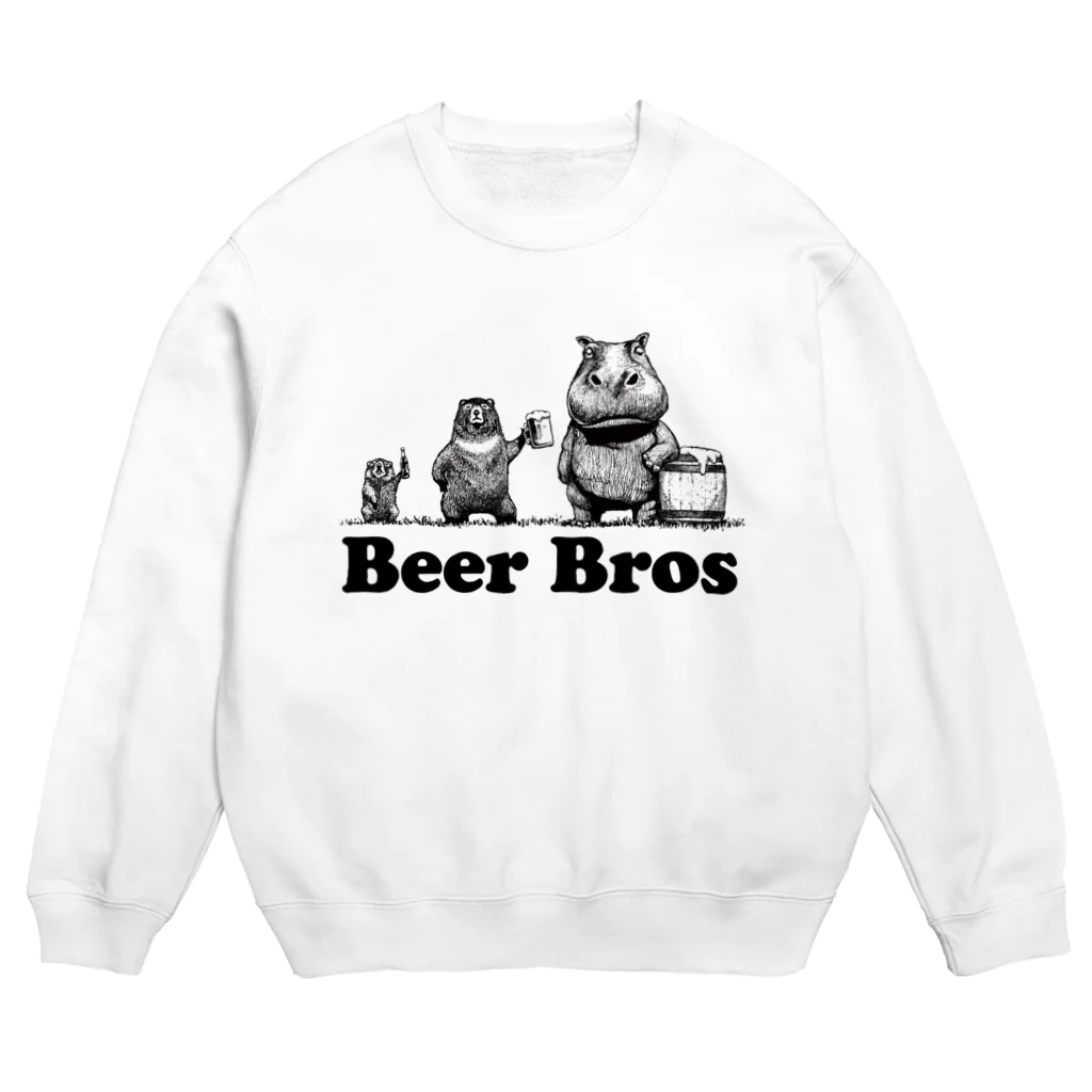 planetNITのビール3兄弟 Crew Neck Sweatshirt