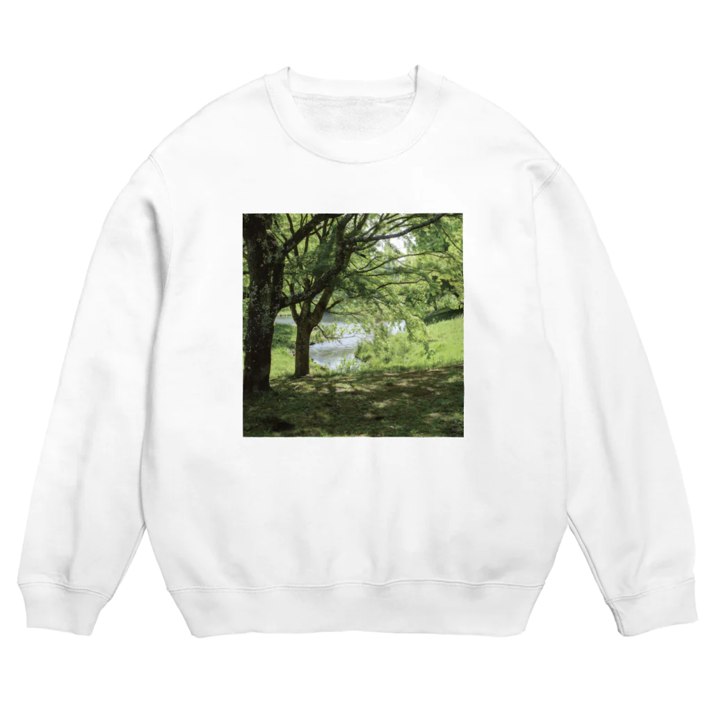 akane_art（茜音工房）の癒しの風景（樹木） Crew Neck Sweatshirt