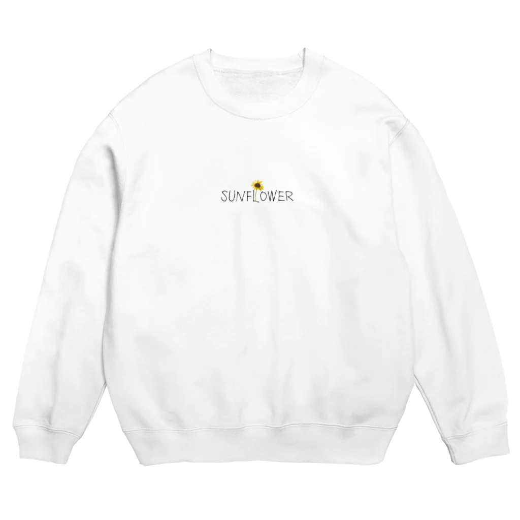 TAKKMAN shopのSUNFLOWER(向日葵) Crew Neck Sweatshirt