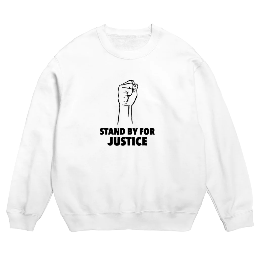 FICTIONのSTAND BY FOR JUSTICE Crew Neck Sweatshirt