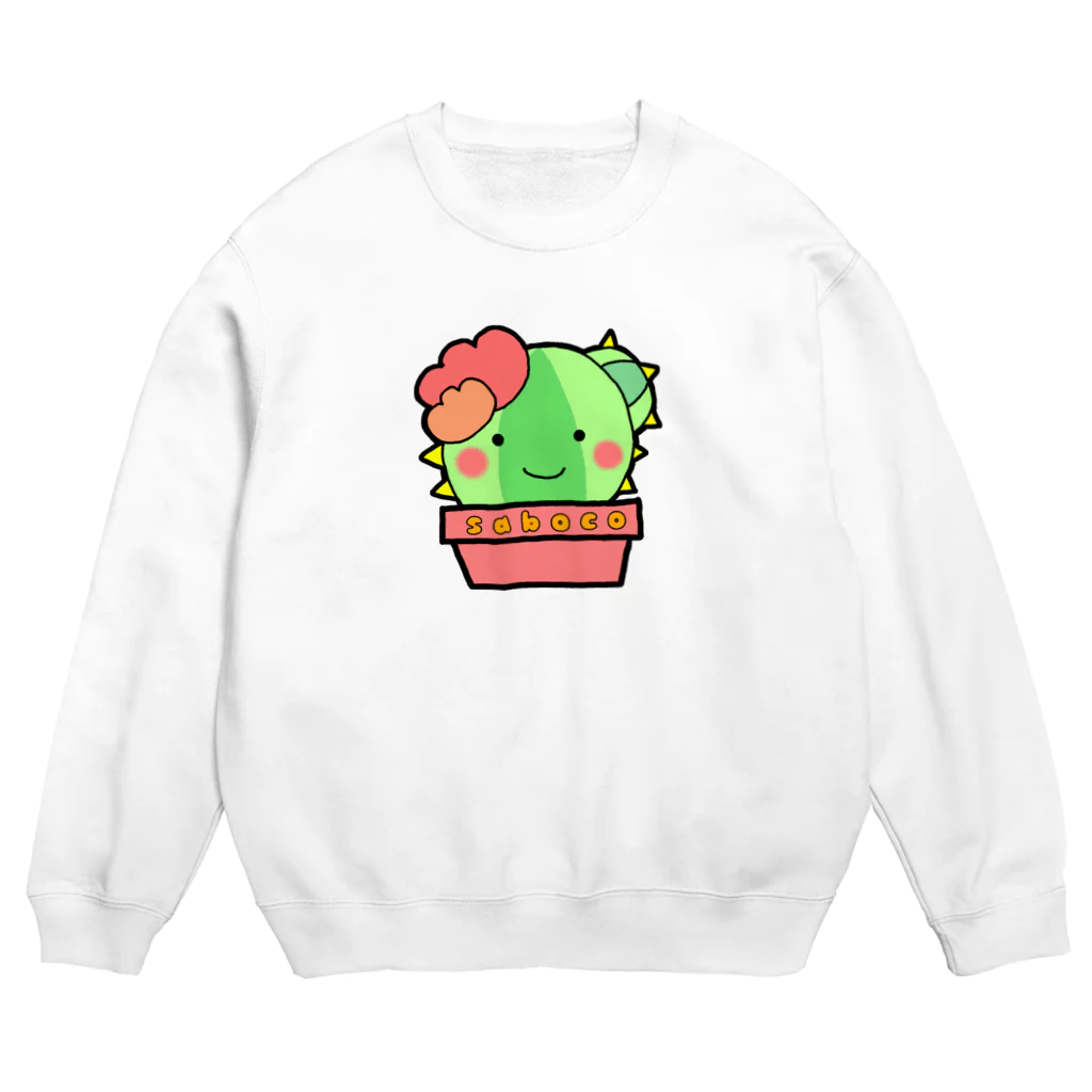 あみたす☆すとあのサボ子ちゃん Crew Neck Sweatshirt