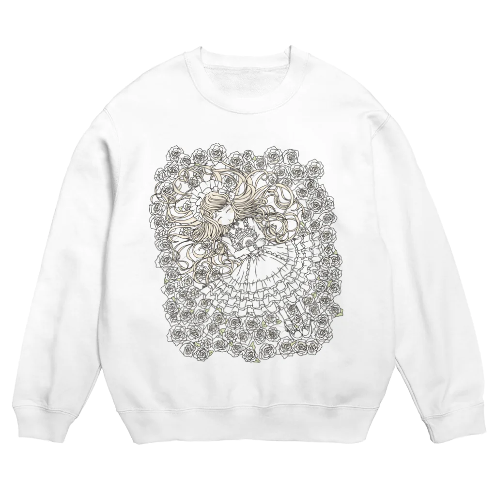 加藤 光雲の花葬 Crew Neck Sweatshirt