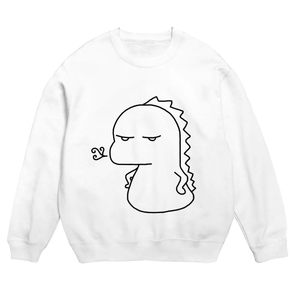 warisu.netのきょーりゅー Crew Neck Sweatshirt