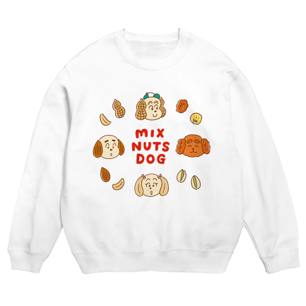 りかちゃんのMIX NUTS DOG Crew Neck Sweatshirt