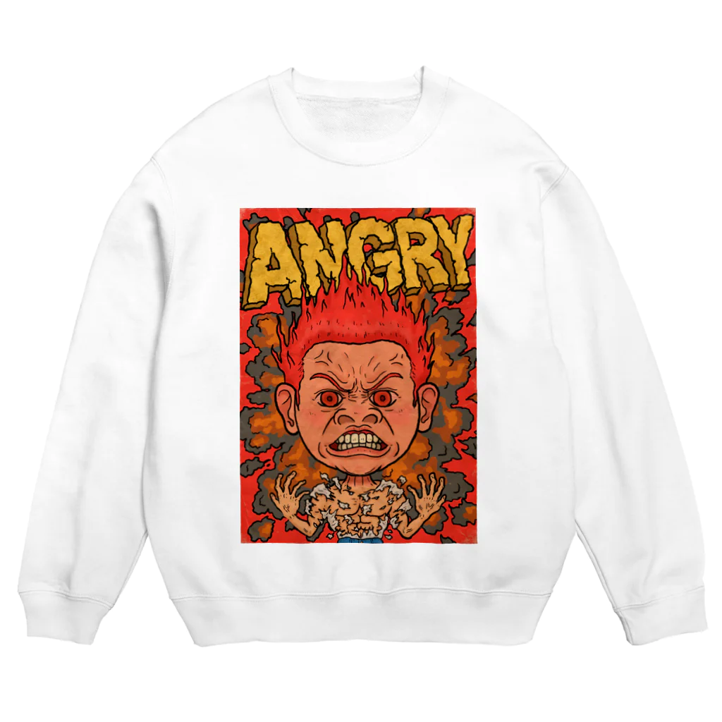 taisheeのANGRY Crew Neck Sweatshirt