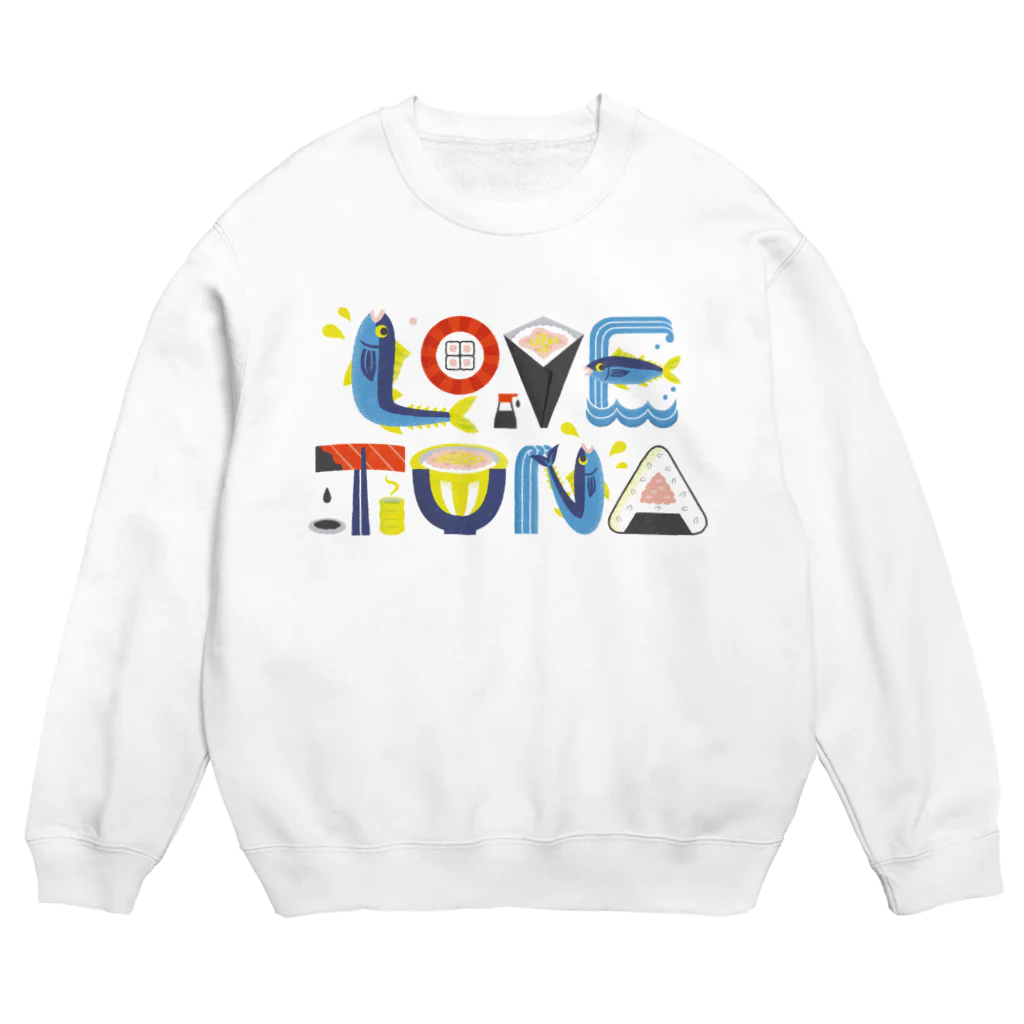 アカネッコのLOVE TUNA スウェット