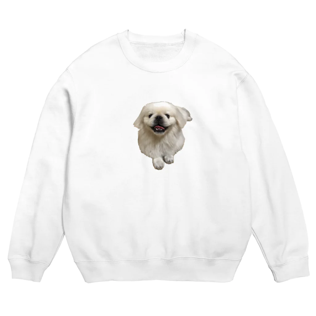 モフモフしおくんのにこにこ Crew Neck Sweatshirt