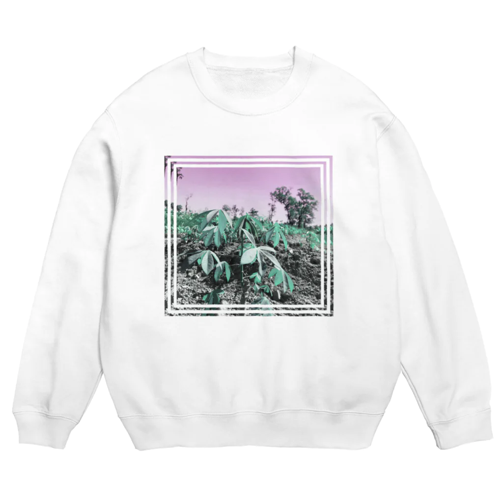 ピースボート地雷廃絶キャンペーンP-MACのFine Field Crew Neck Sweatshirt