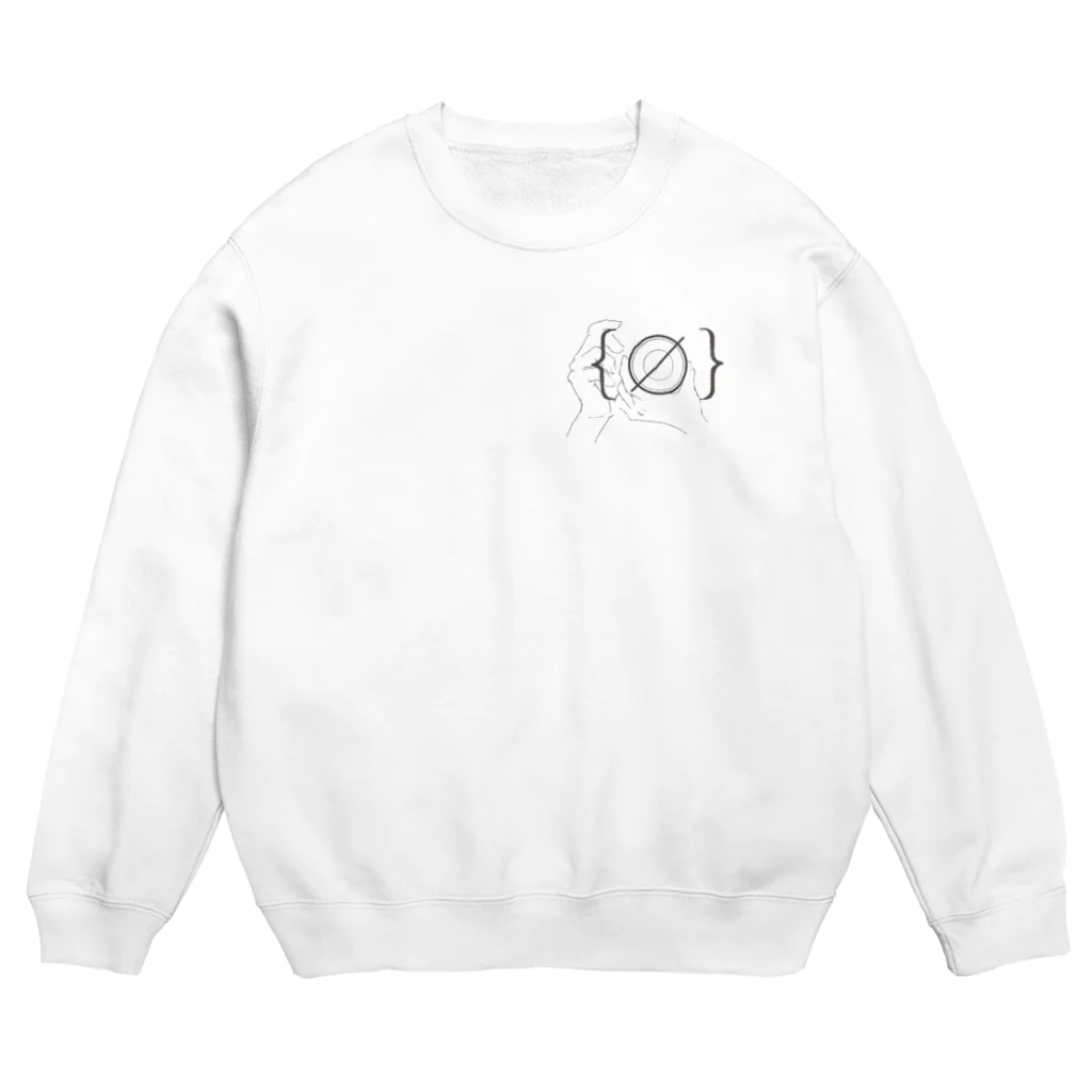 燈火　TomoshiBiの【淡色】blank Crew Neck Sweatshirt