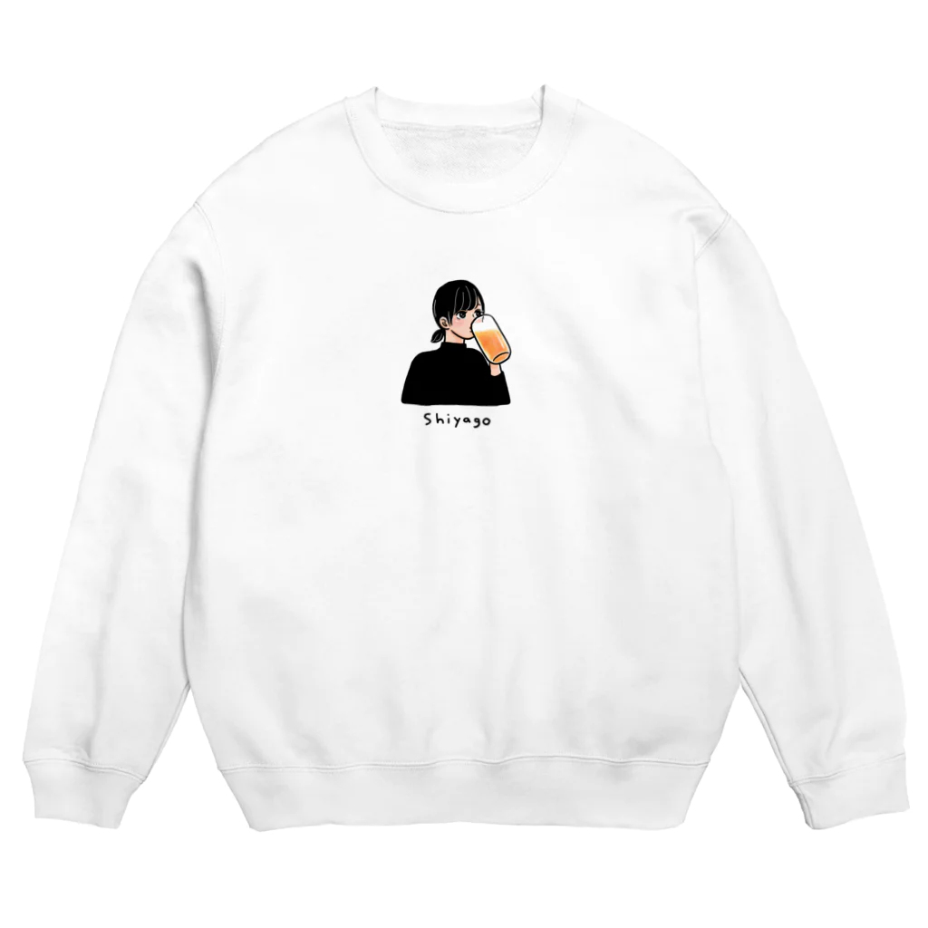 しやごちゃんねるのしやごグッズ Crew Neck Sweatshirt