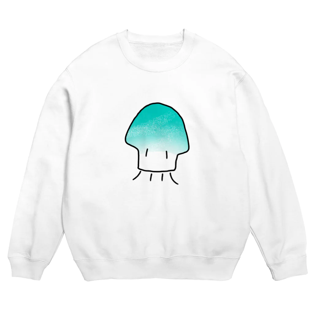 (株)海洋生体のイィカくん Crew Neck Sweatshirt