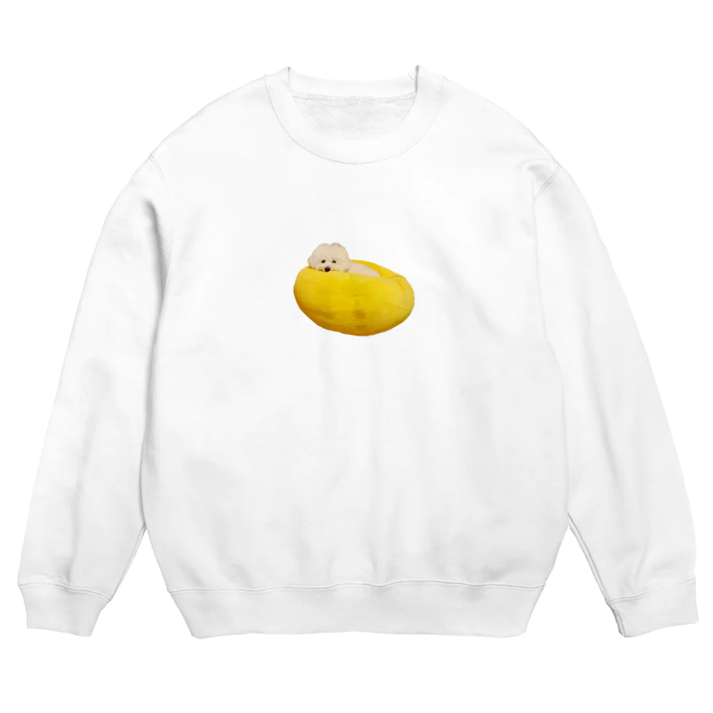 ぽんころ店のたまごDOG Crew Neck Sweatshirt