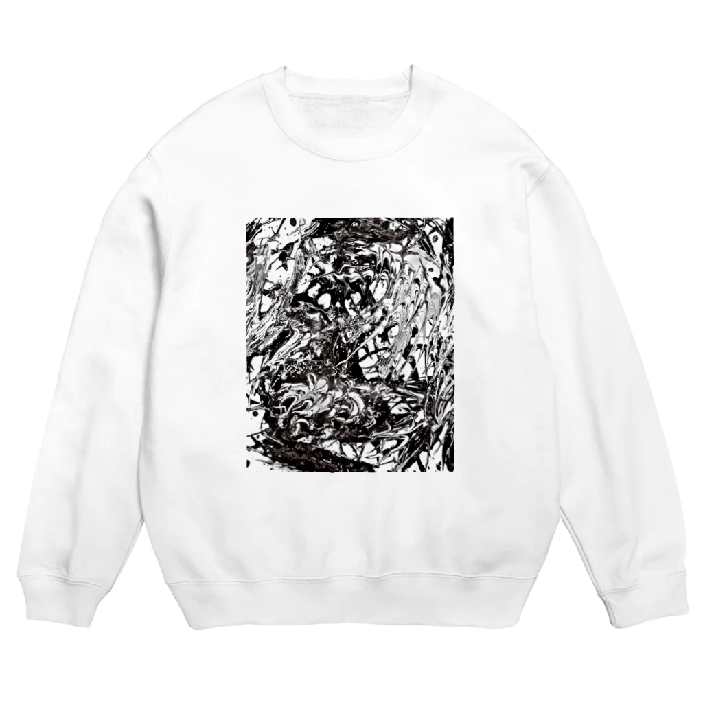 兎派の空中遊戯(ironashi) Crew Neck Sweatshirt