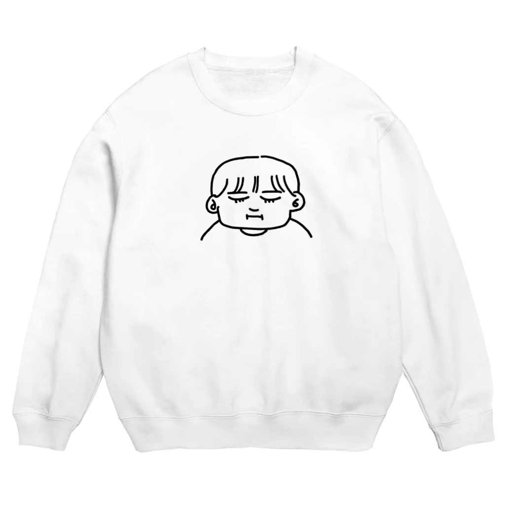 YONEKA WORK storeのsleeping Crew Neck Sweatshirt