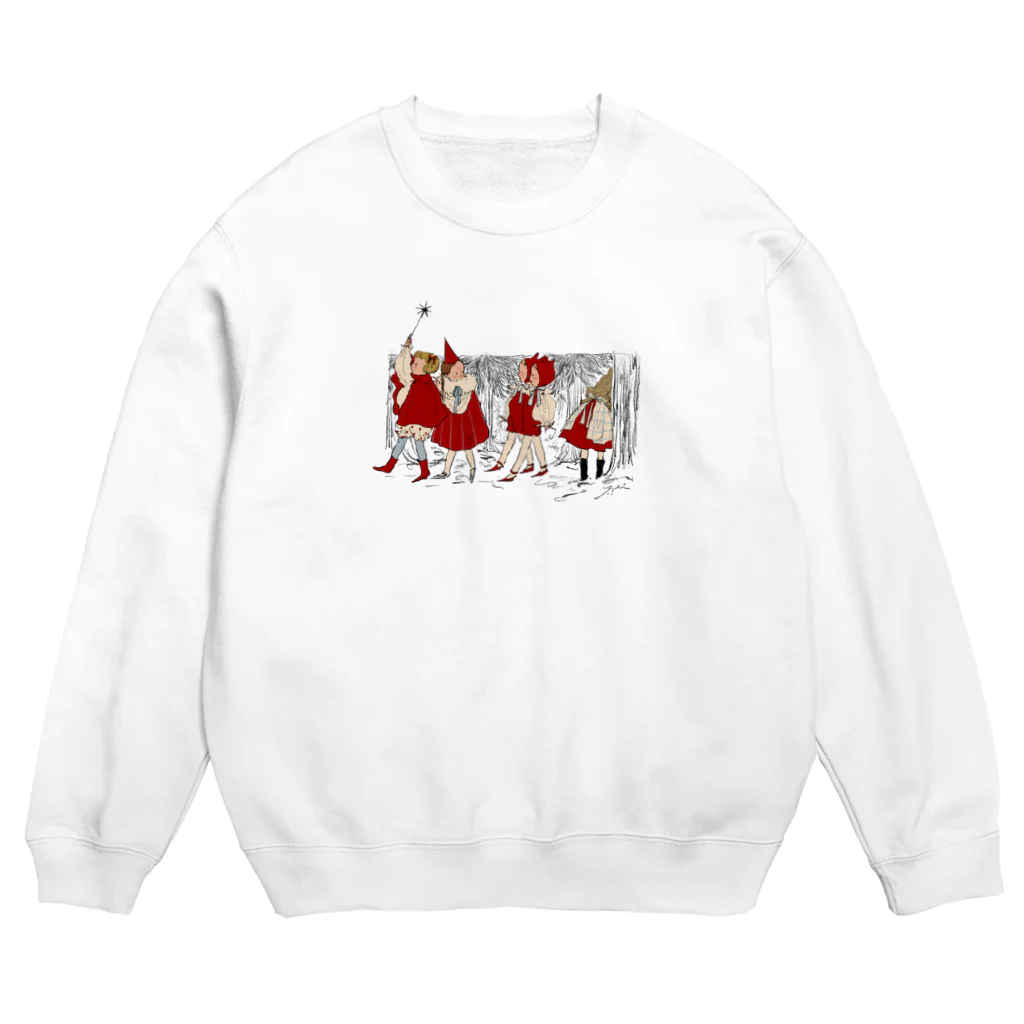 くらはしれいの森へ行こう！ Crew Neck Sweatshirt