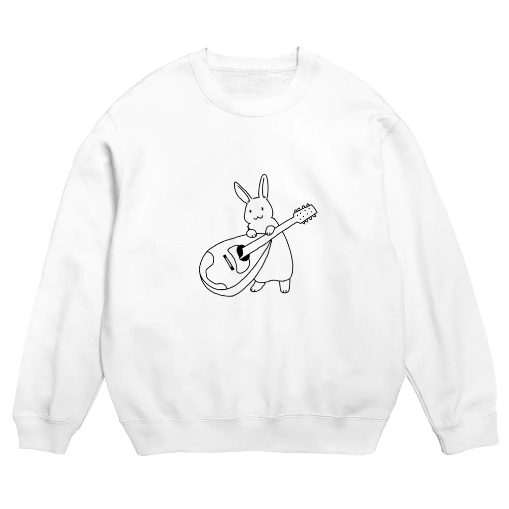 ふくはな工房のぴょんどりん Crew Neck Sweatshirt