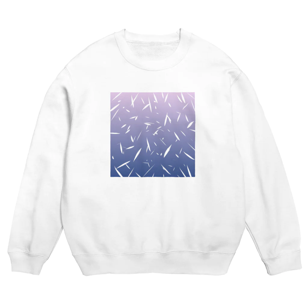 はれの夜雪 Crew Neck Sweatshirt