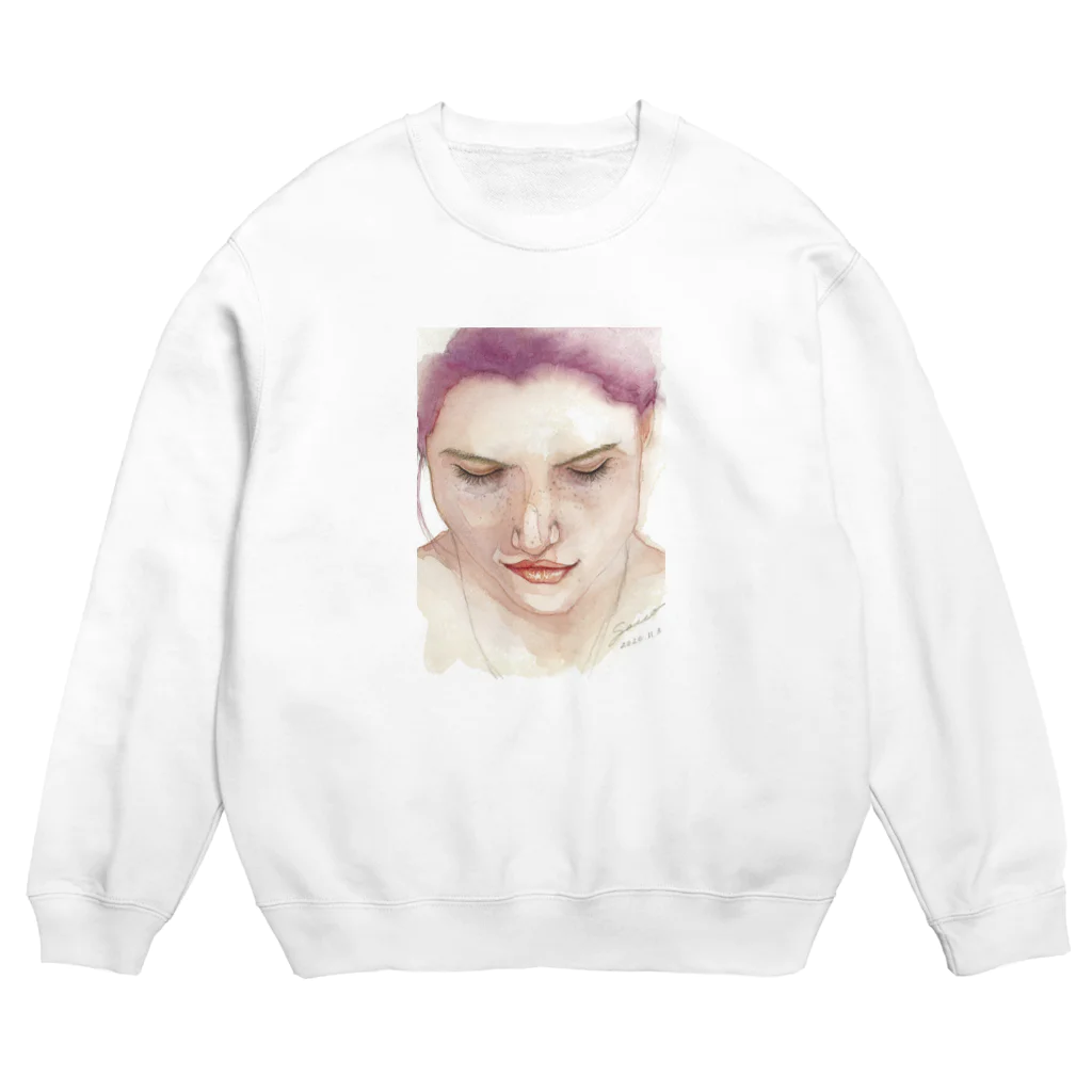 sacco_in offical goodsのCool Beauty Crew Neck Sweatshirt