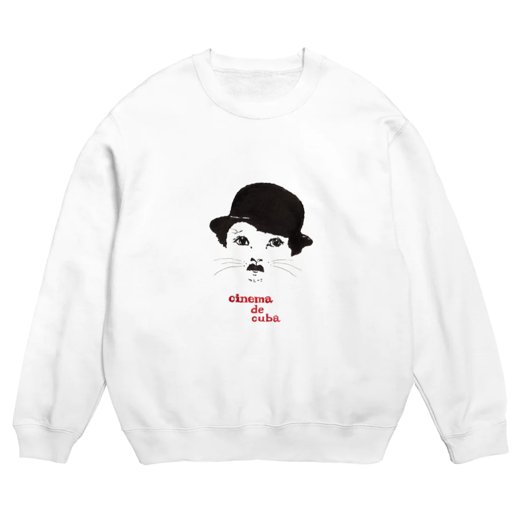 sacco_in offical goodsのChaplin Cat Crew Neck Sweatshirt