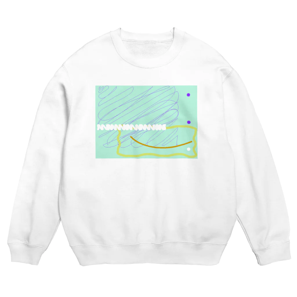 滝本 優美 Yumi Takimotoのcreamfile-blue Crew Neck Sweatshirt