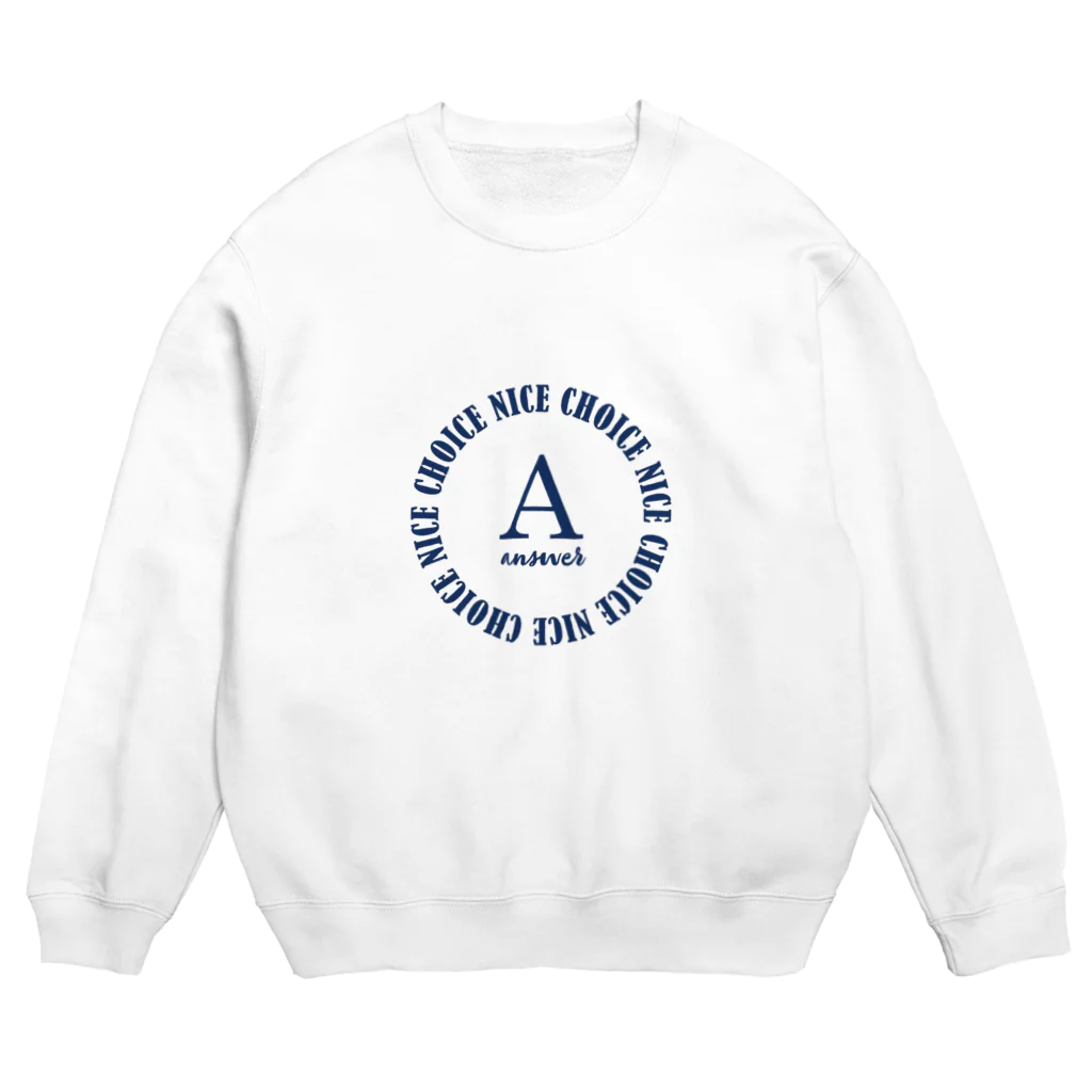 mood.のnice choice Crew Neck Sweatshirt