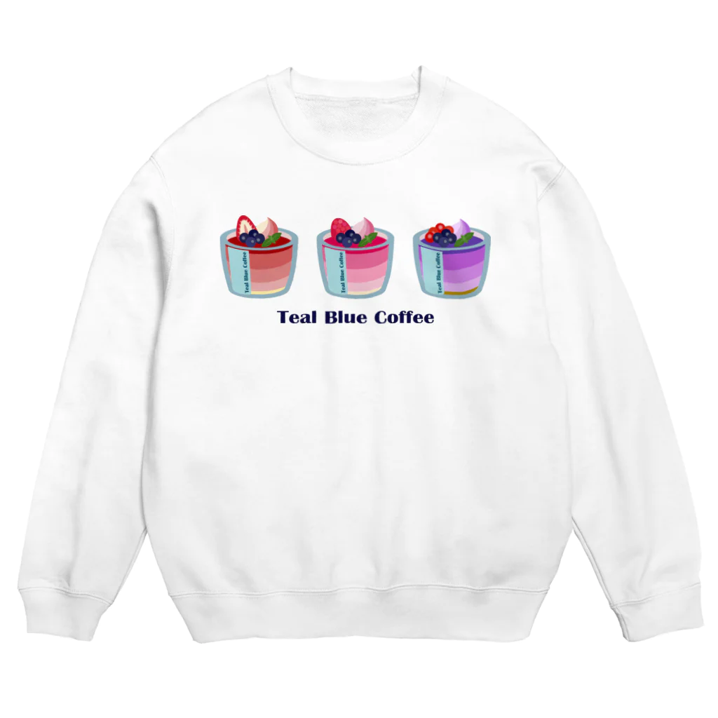 Teal Blue CoffeeのSpecial strawberry Crew Neck Sweatshirt