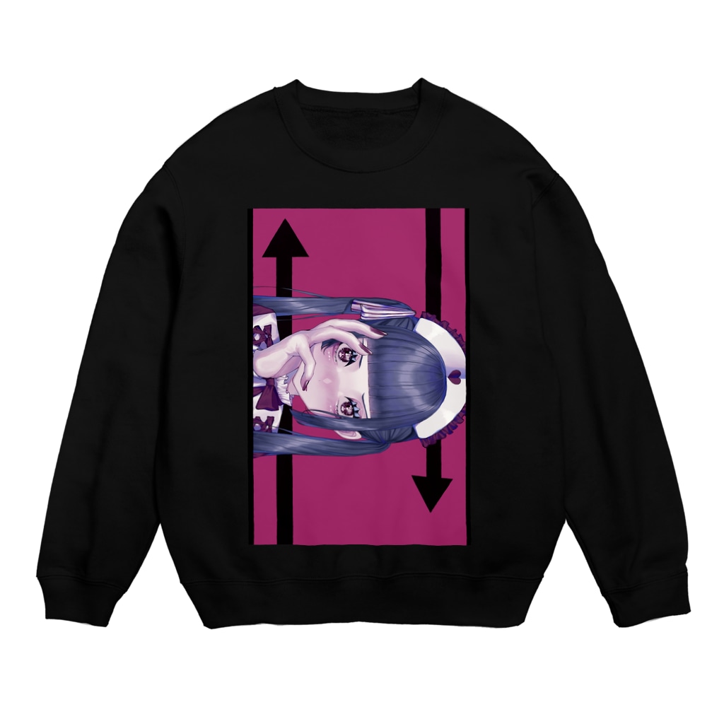 すれ違い片思い Crew Neck Sweatshirt By 嫉魅 ゆき Yu Min Zzz Xx Suzuri