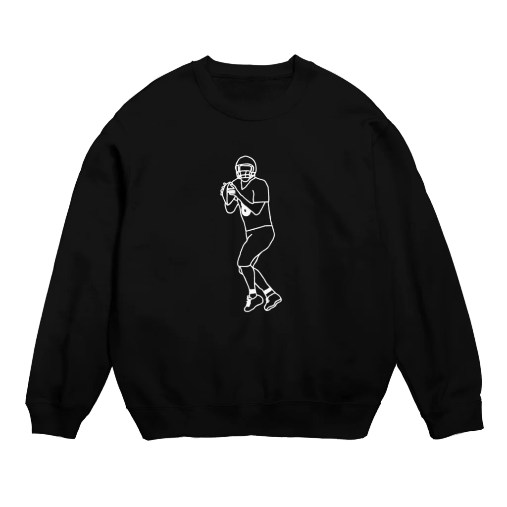 Panic Junkieのアメフト #4 Crew Neck Sweatshirt