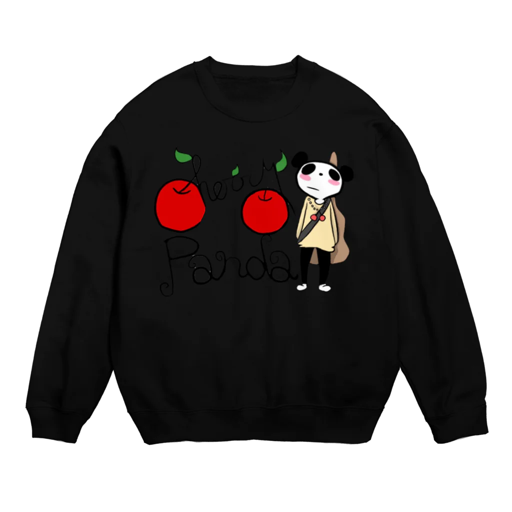 だぁ兄@自惚れ関西人のチェリーパンダ🐼🍒 Crew Neck Sweatshirt