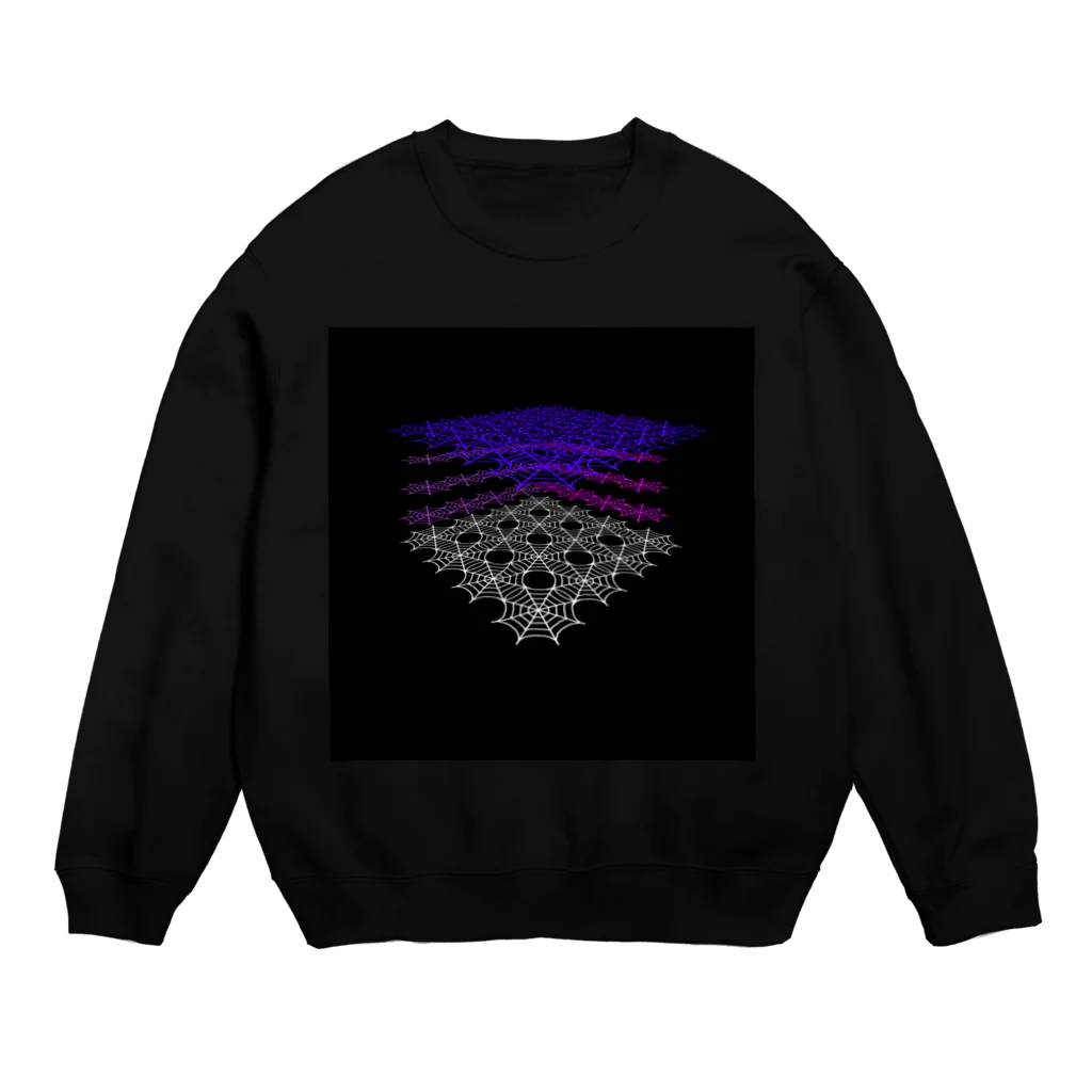 紫屋-vampire-のテリトリー Crew Neck Sweatshirt