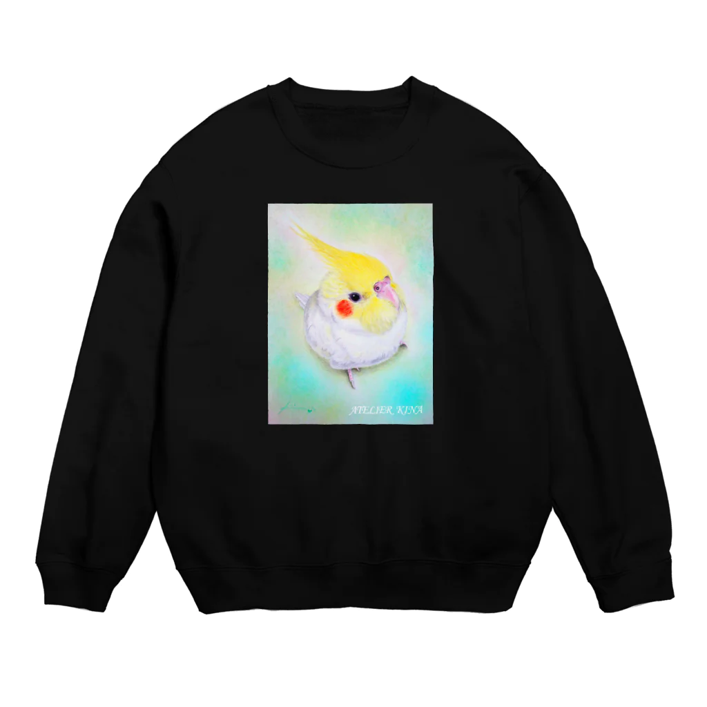 ATELIER KINAのまんまるうめちゃん❤ Crew Neck Sweatshirt