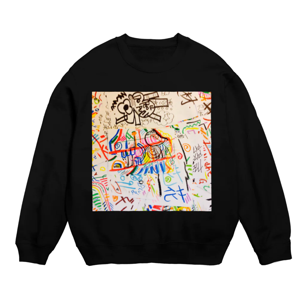 coppepan_brothersのウクライナ地方の小麦畑❣️其の1 Crew Neck Sweatshirt